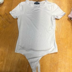 Beige/cream bodysuit